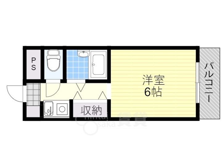 サンローズ唐池の間取り