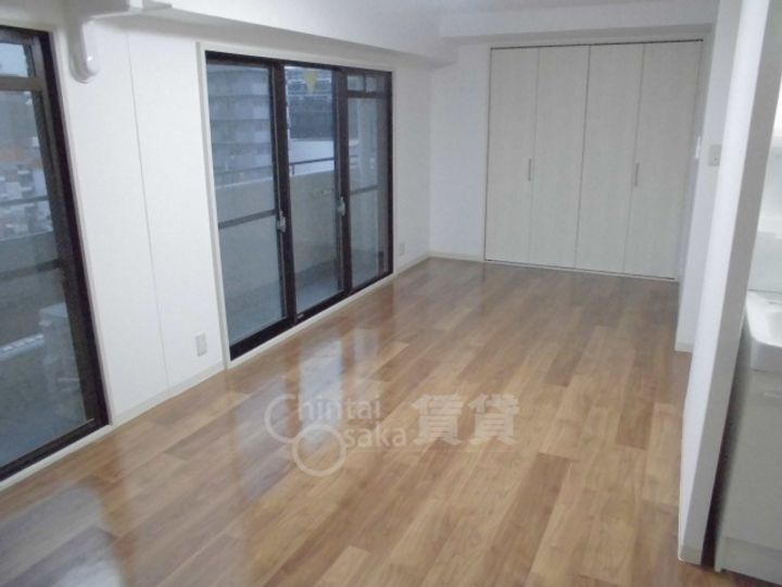 大拓ハイツ6の居間