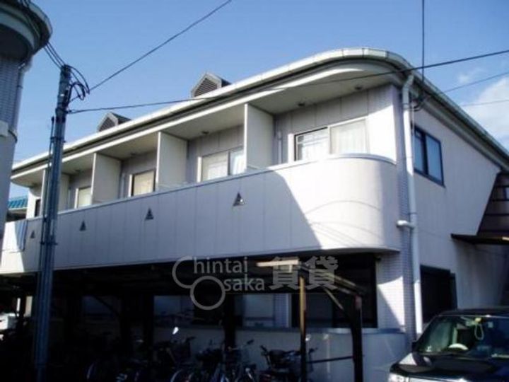 大阪府池田市神田4丁目の賃貸アパートの外観