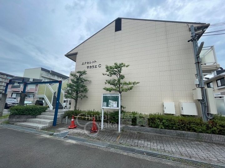 エクセレントサカウエC棟の外観