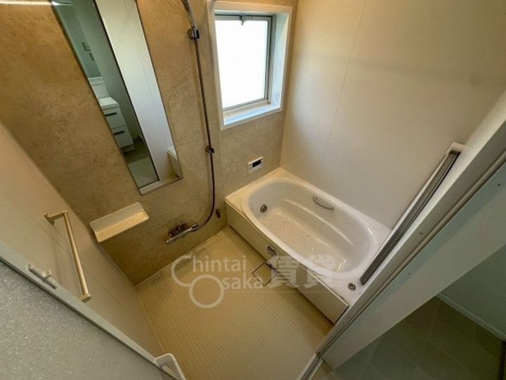 大阪府箕面市小野原東6丁目の賃貸アパートの風呂