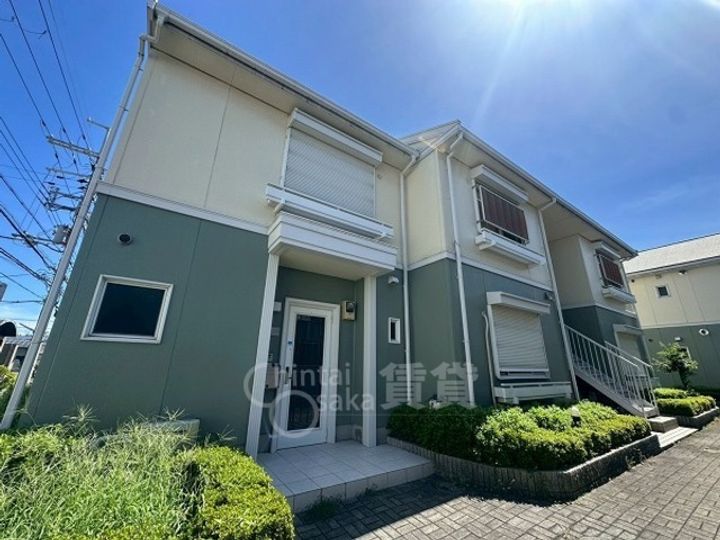 大阪府箕面市小野原東6丁目の賃貸アパートの外観