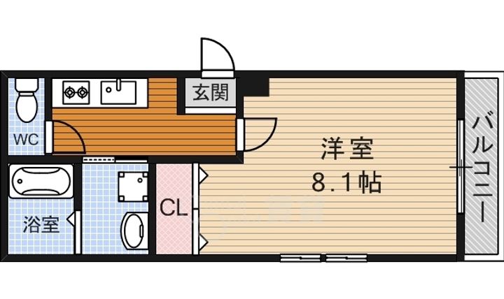 マノワール2番館の間取り