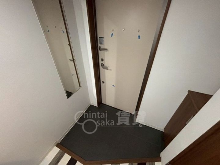 ウインズコート天神の玄関