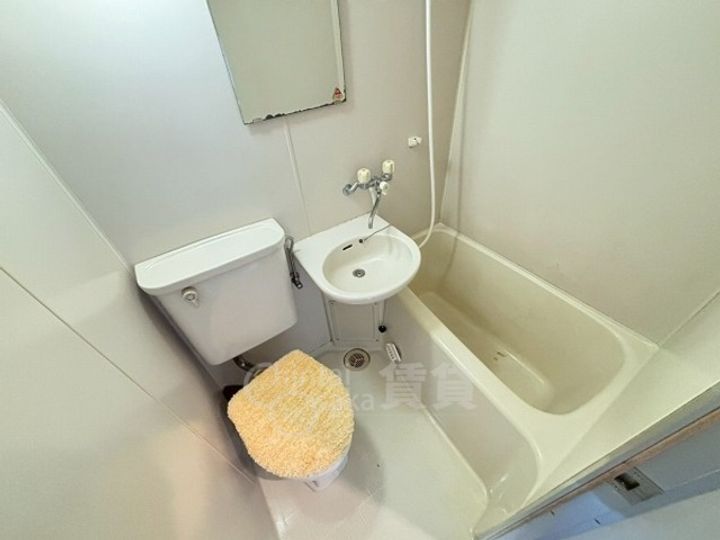 大阪府箕面市箕面5丁目の賃貸マンションの風呂