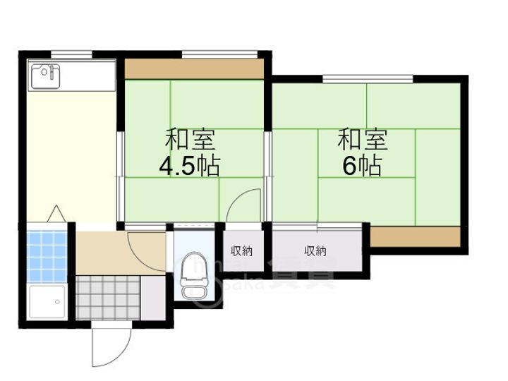 八番館の間取り
