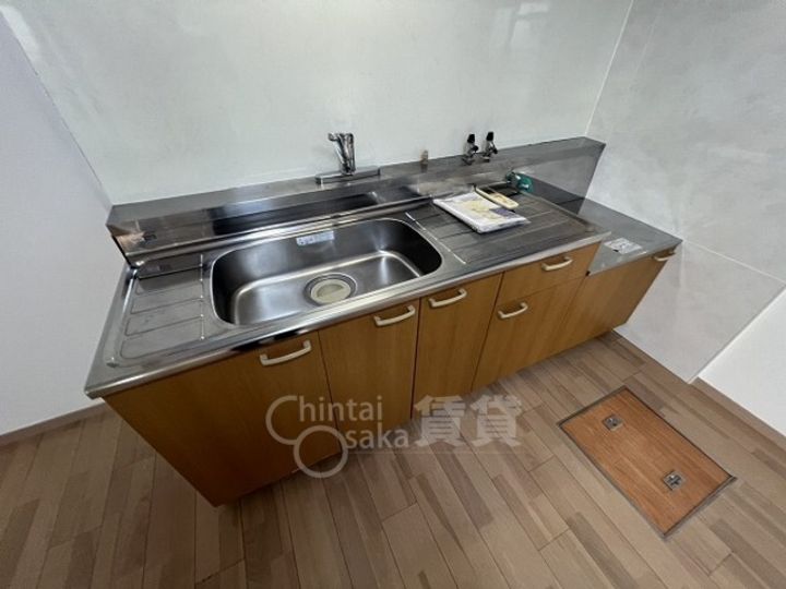 大阪府豊中市桜の町6丁目の賃貸マンションのキッチン