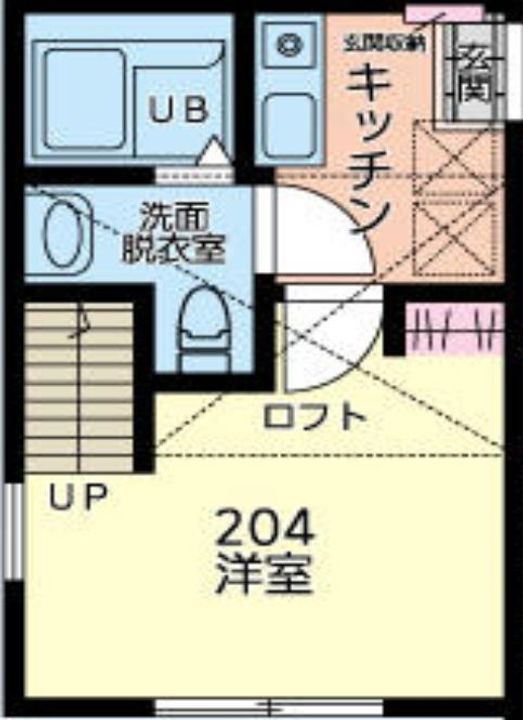 Galleria Idogaya204の間取り