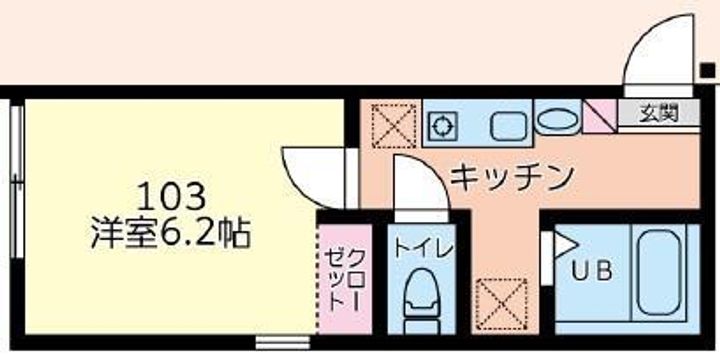 グロース淵野辺の間取り
