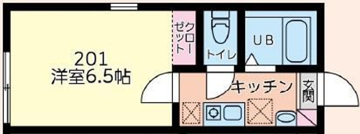 グロース淵野辺の間取り