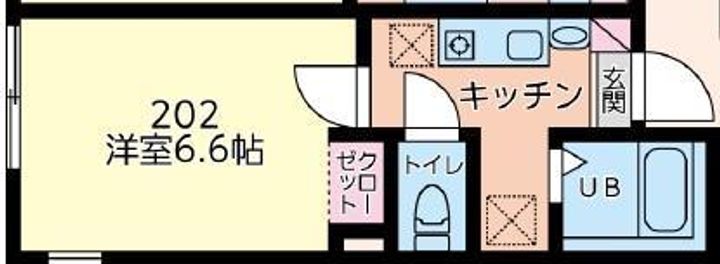 グロース淵野辺の間取り