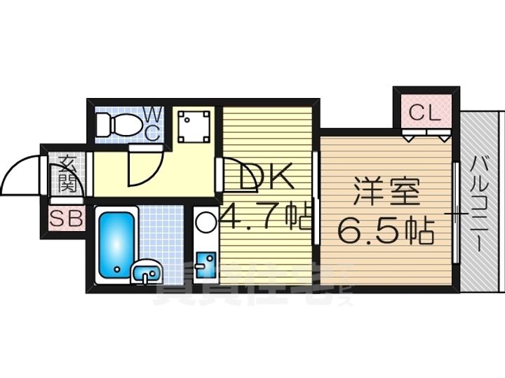メゾン恒悦の間取り