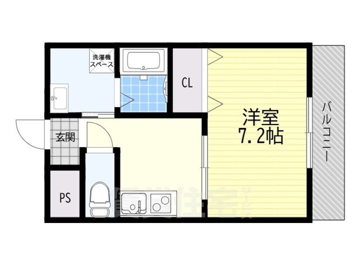 コンフォール姫里3の間取り