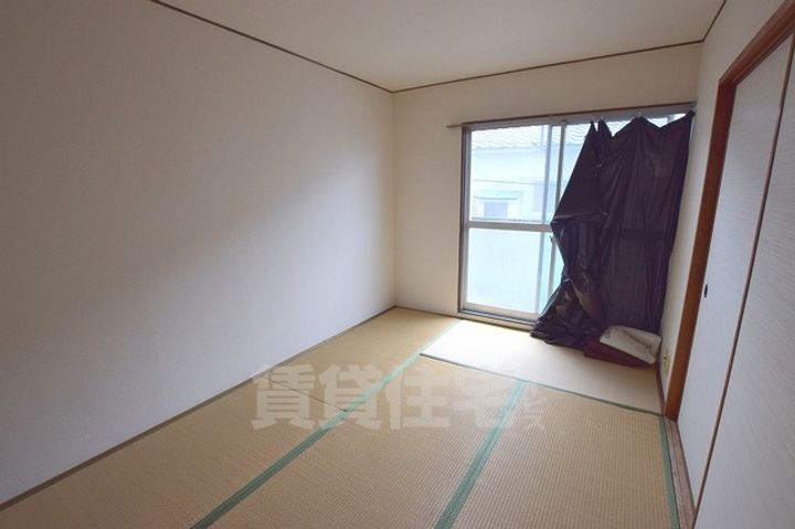 福田コーポの寝室