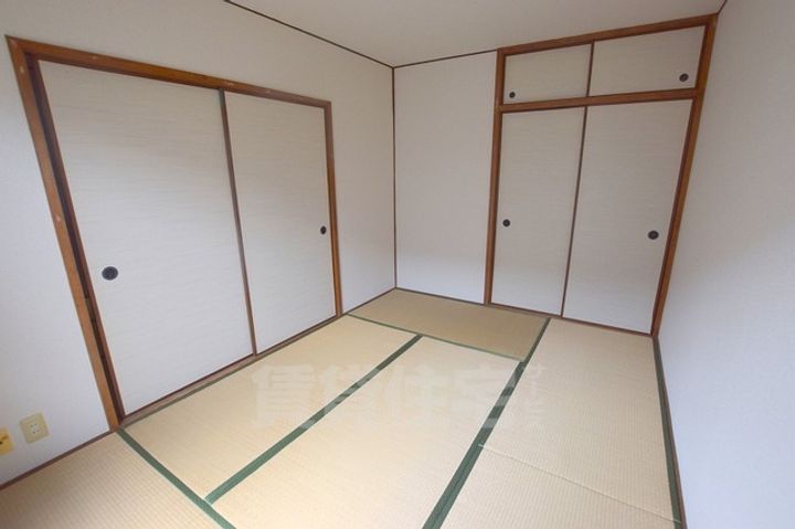 福田コーポの寝室