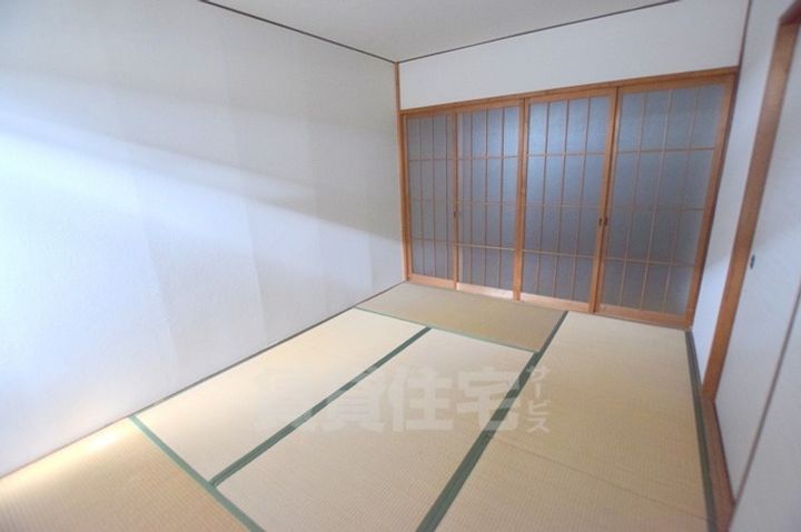 福田コーポの寝室