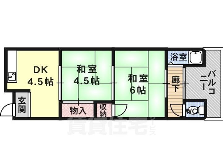 漁野文化の間取り