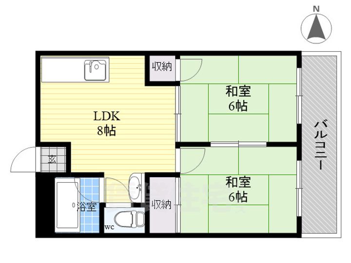 旭ガーデンハイツの間取り