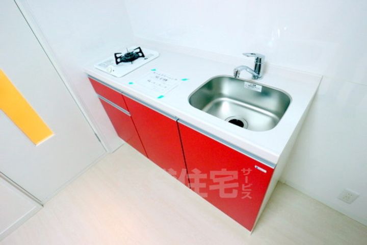 京都府京都市下京区鍵屋町(一戸建)の賃貸物件のキッチン