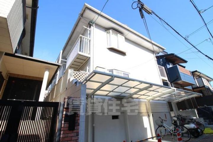 大阪府豊中市曽根西町4丁目の賃貸アパートの外観