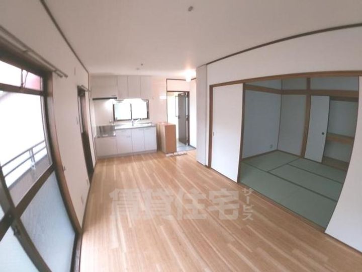 大阪府大阪市西淀川区姫島5丁目の賃貸アパートの居間