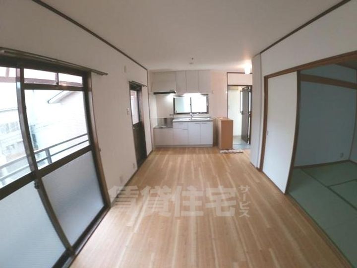 大阪府大阪市西淀川区姫島5丁目の賃貸アパートの居間