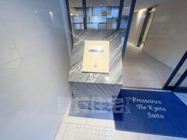 プレサンスTHE KYOTO 粋都の玄関