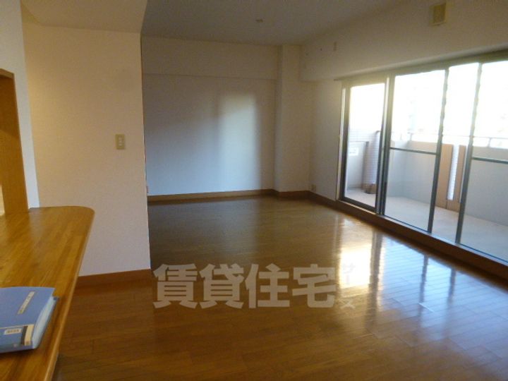 愛知県名古屋市昭和区山里町の賃貸マンションの居間
