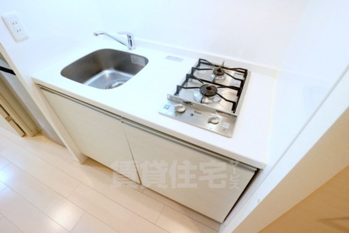 京都府京都市下京区南夷町の賃貸マンションのキッチン