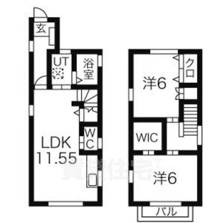 タウンハウス新堀町の間取り