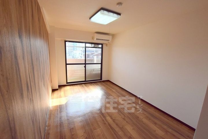 スタンドアップ古市410の寝室