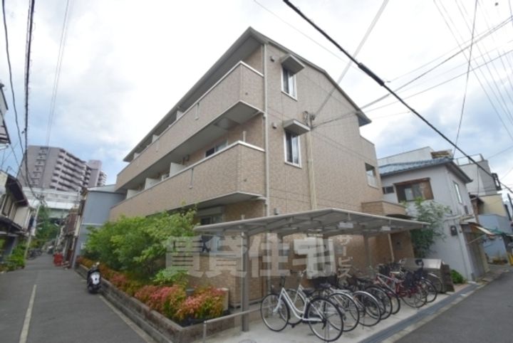 大阪府大阪市都島区毛馬町2丁目の賃貸アパートの外観