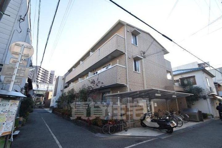 大阪府大阪市都島区毛馬町2丁目の賃貸アパートの外観
