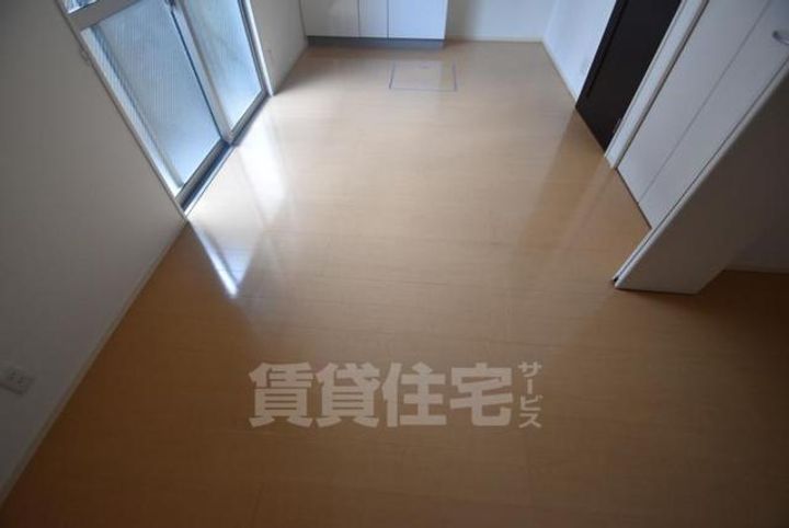 大阪府大阪市都島区毛馬町2丁目の賃貸アパートの居間