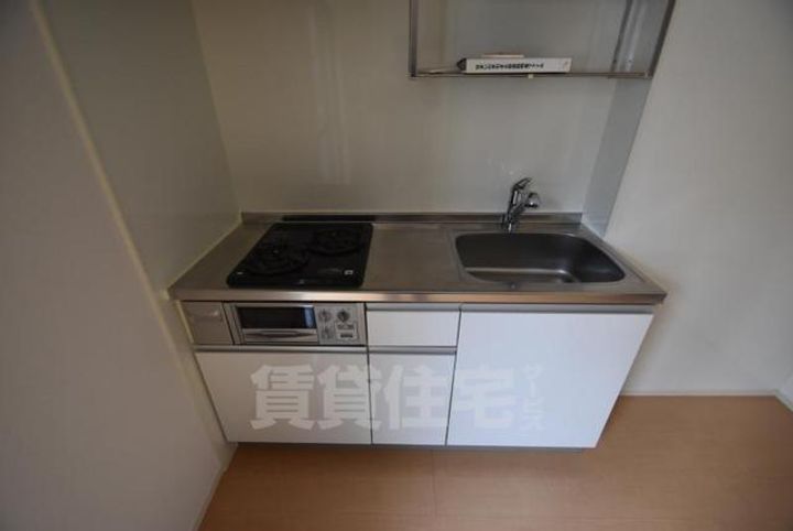 大阪府大阪市都島区毛馬町2丁目の賃貸アパートのキッチン