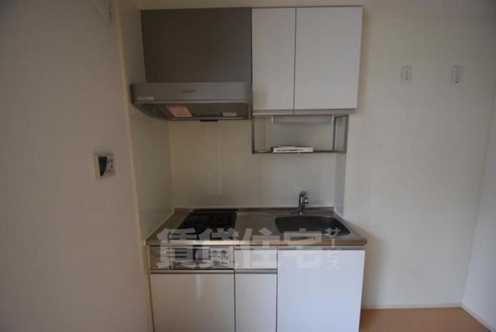 大阪府大阪市都島区毛馬町2丁目の賃貸アパートのキッチン