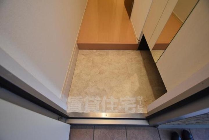 大阪府大阪市都島区毛馬町2丁目の賃貸アパートの玄関