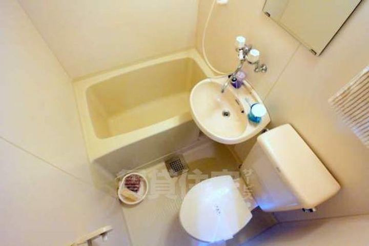 京都府京都市伏見区深草西浦町2丁目の賃貸マンションの風呂