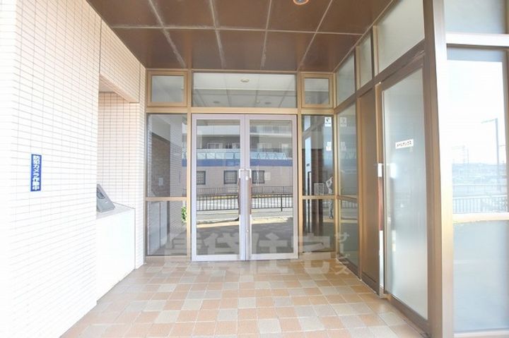 サンコーグランピアの玄関