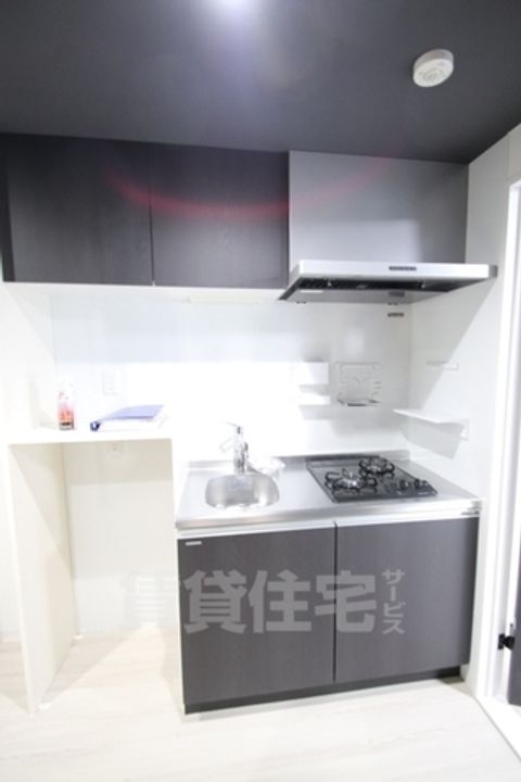 大阪府堺市堺区新在家町東2丁の賃貸マンションのキッチン