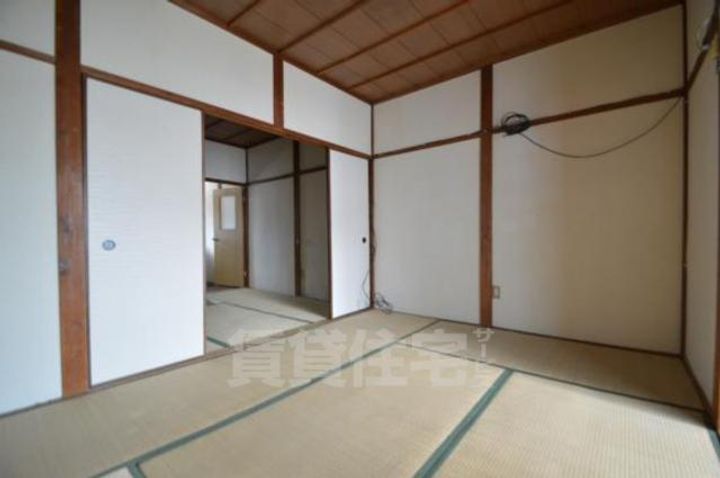 大阪府茨木市五日市2丁目の賃貸アパートの寝室