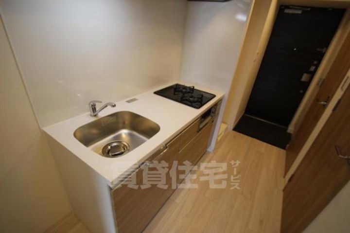 大阪府大阪市淀川区加島1丁目の賃貸マンションのキッチン