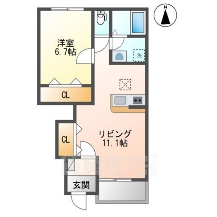 グランディオーズ アリノの間取り