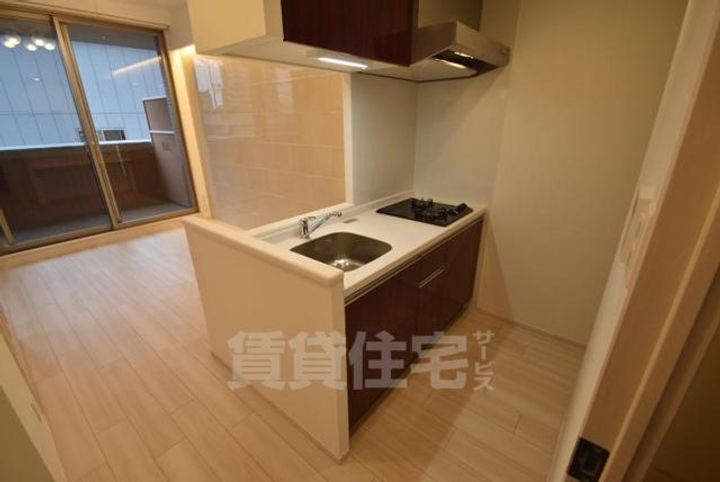 大阪府大阪市都島区大東町1丁目の賃貸マンションのキッチン