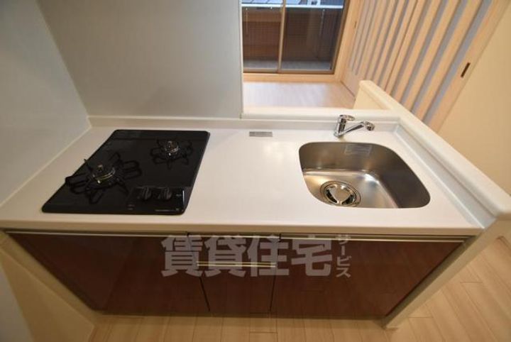 大阪府大阪市都島区大東町1丁目の賃貸マンションのキッチン