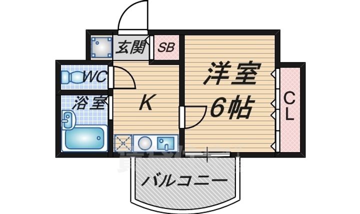 メゾン豊島の間取り