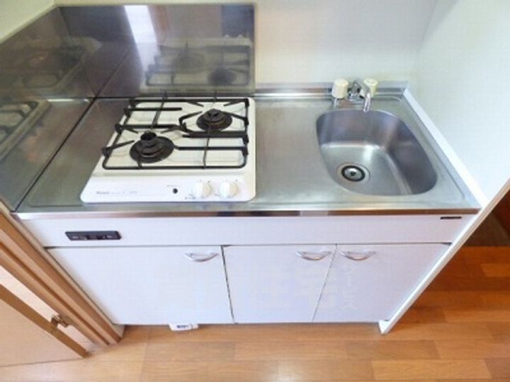 福岡県福岡市博多区那珂2丁目の賃貸アパートのキッチン