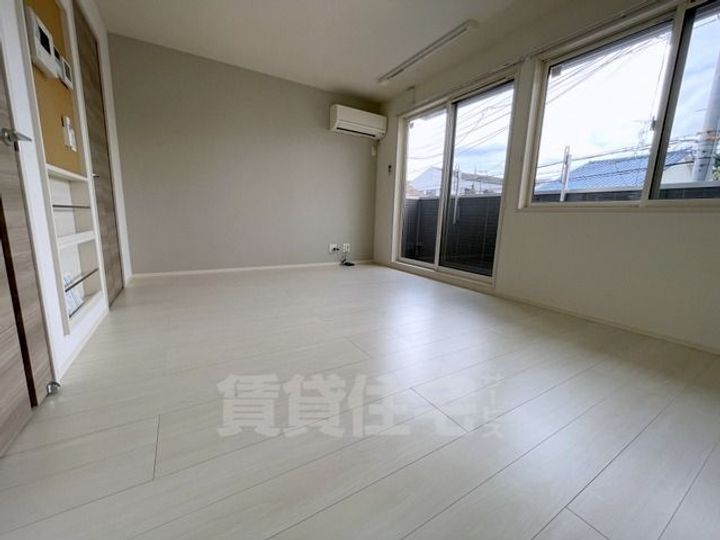 大阪府大阪市東住吉区鷹合2丁目の賃貸アパートの内装