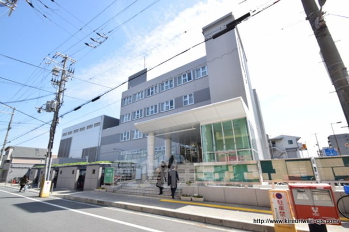 大阪府大阪市東住吉区鷹合2丁目の賃貸アパートの周辺