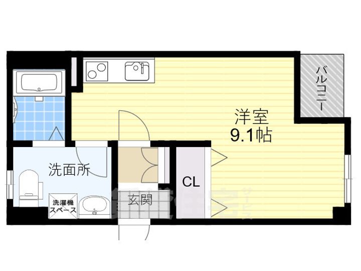 La maison de Ritaの間取り